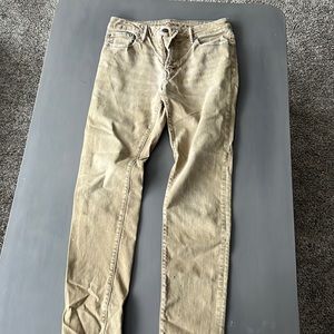 Khaki jeans